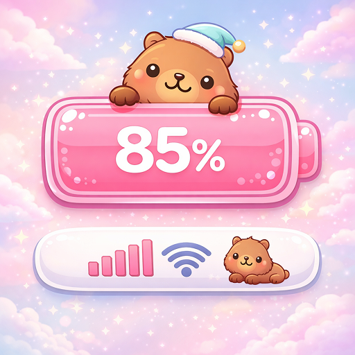 Emoji Battery Icon Customize icon