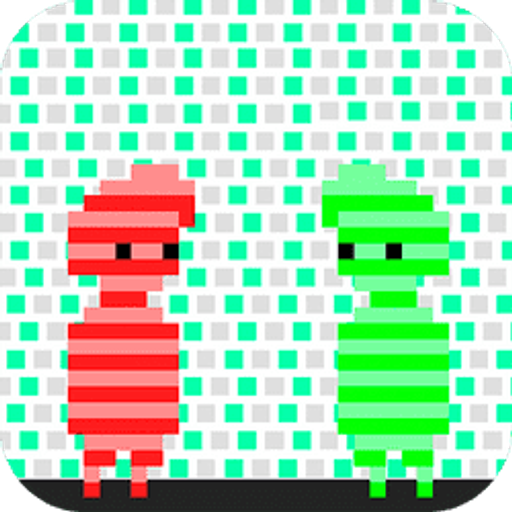 Red and Green Color Rain