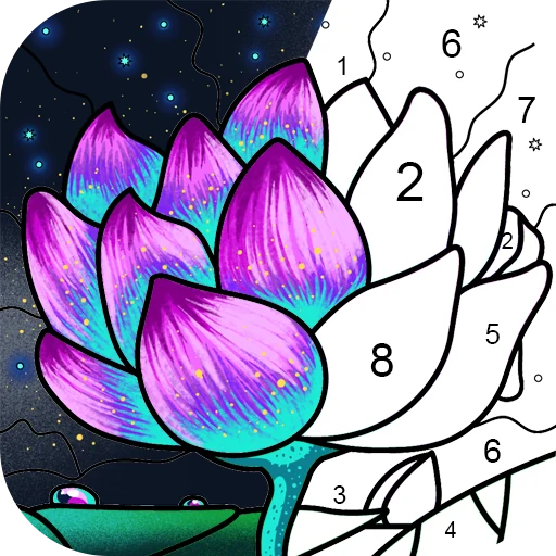 Paint by Number: Coloring Game icon