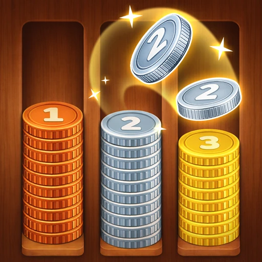 Pocket Sort: Coin Merge Puzzle icon